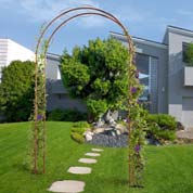 Arco de jardim em metal 'Wave'